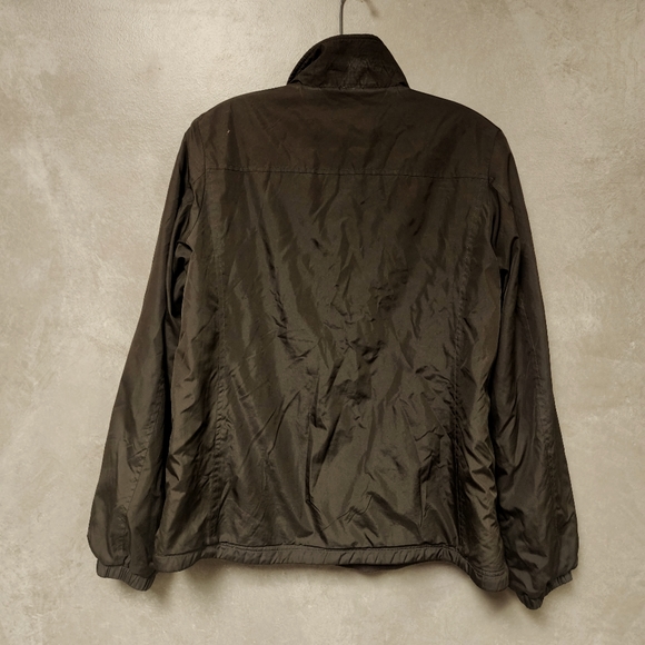 Cg.l.cg Chocolate Brown Puffer Vest With Reversible Under Jacket Size La… - Picture 10 of 13